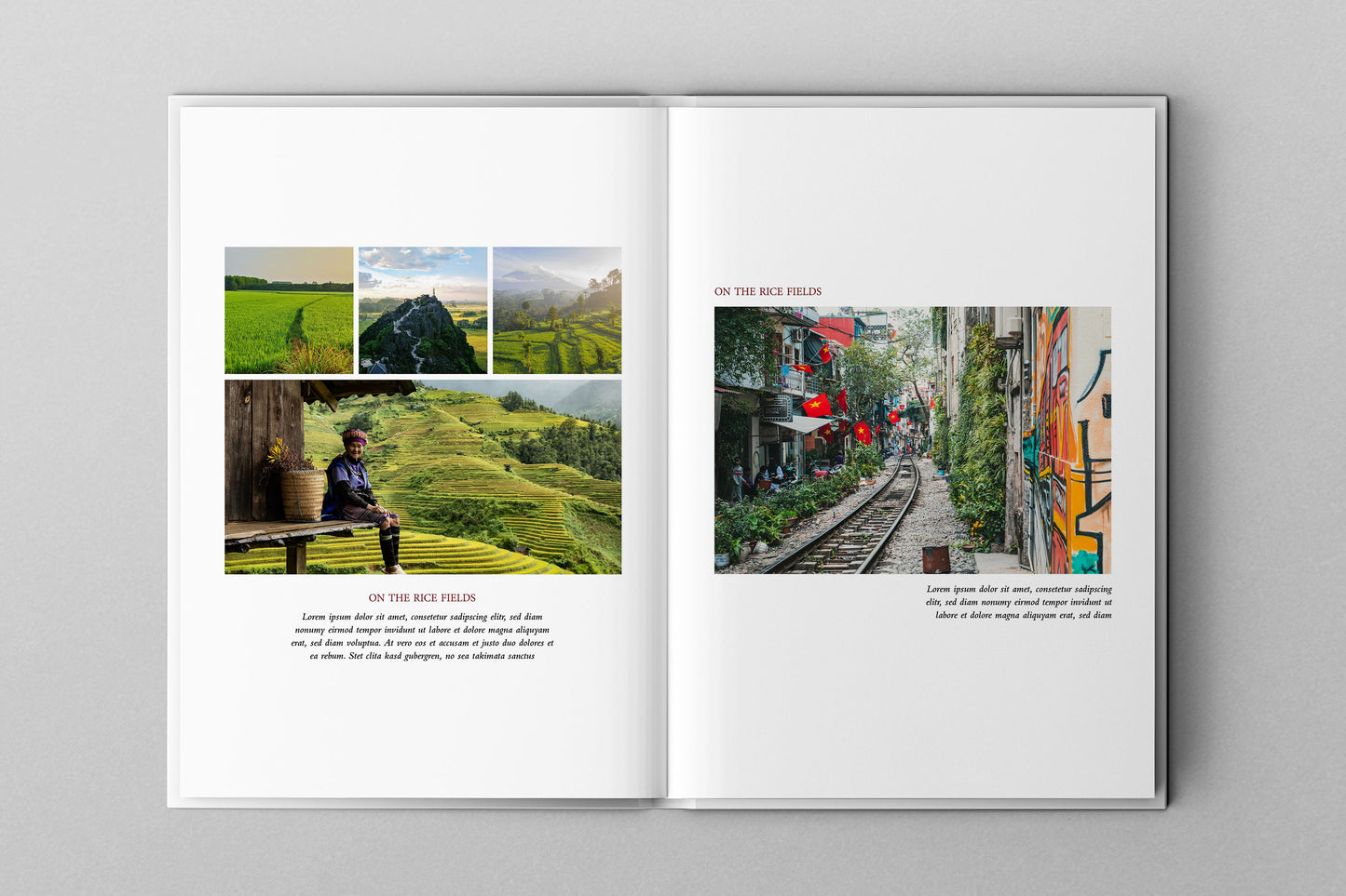 Photo Book Template - South East Asia [Portrait]